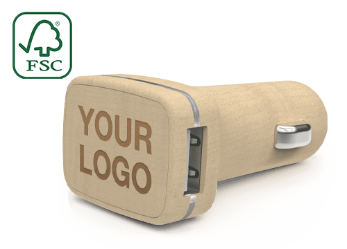 Woodie - Custom USB Car Chargers