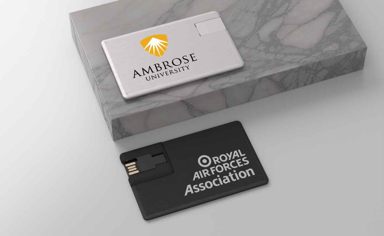 Alloy Duo - Credit Card USB Flash Drive gallery thumbnail