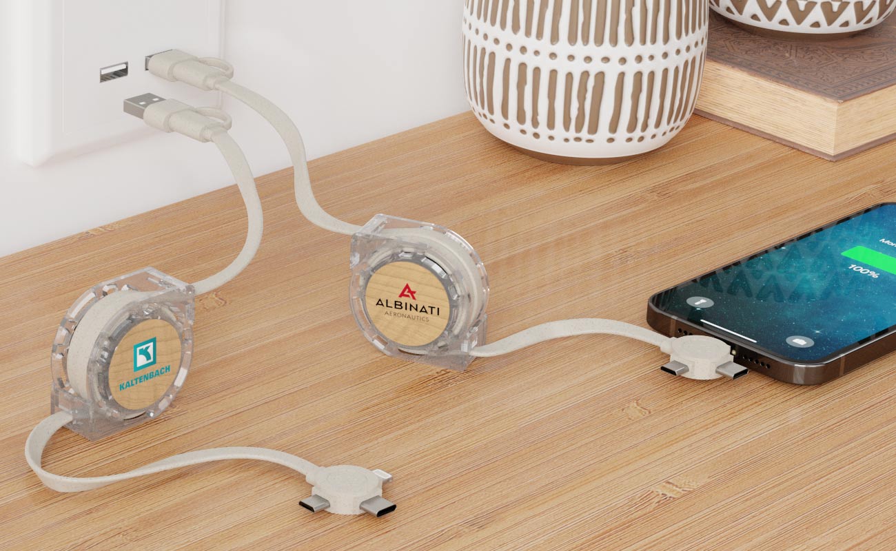 Motion Wood USB Cable