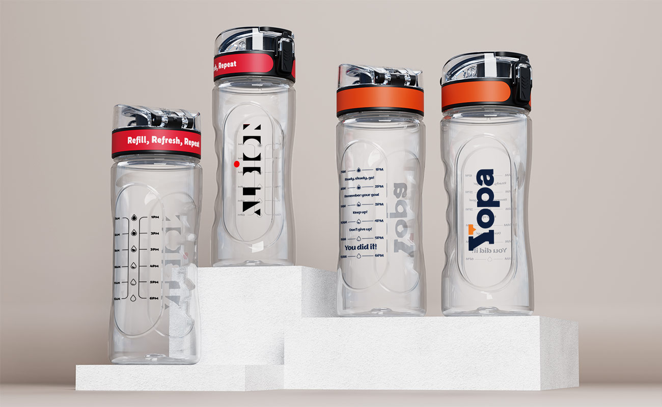 Pacific - Customized Plastic Water Bottles gallery thumbnail