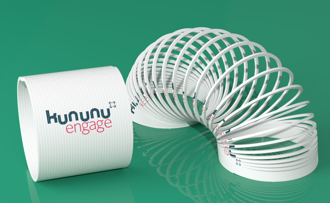 Reel - Spring Toy with Logo gallery thumbnail