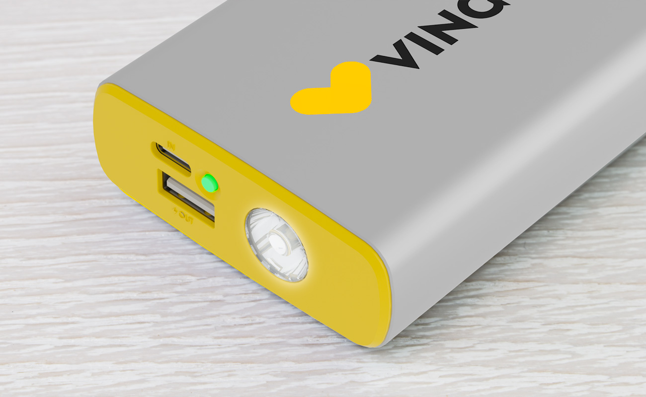 Rex - Custom Logo Power Bank gallery thumbnail