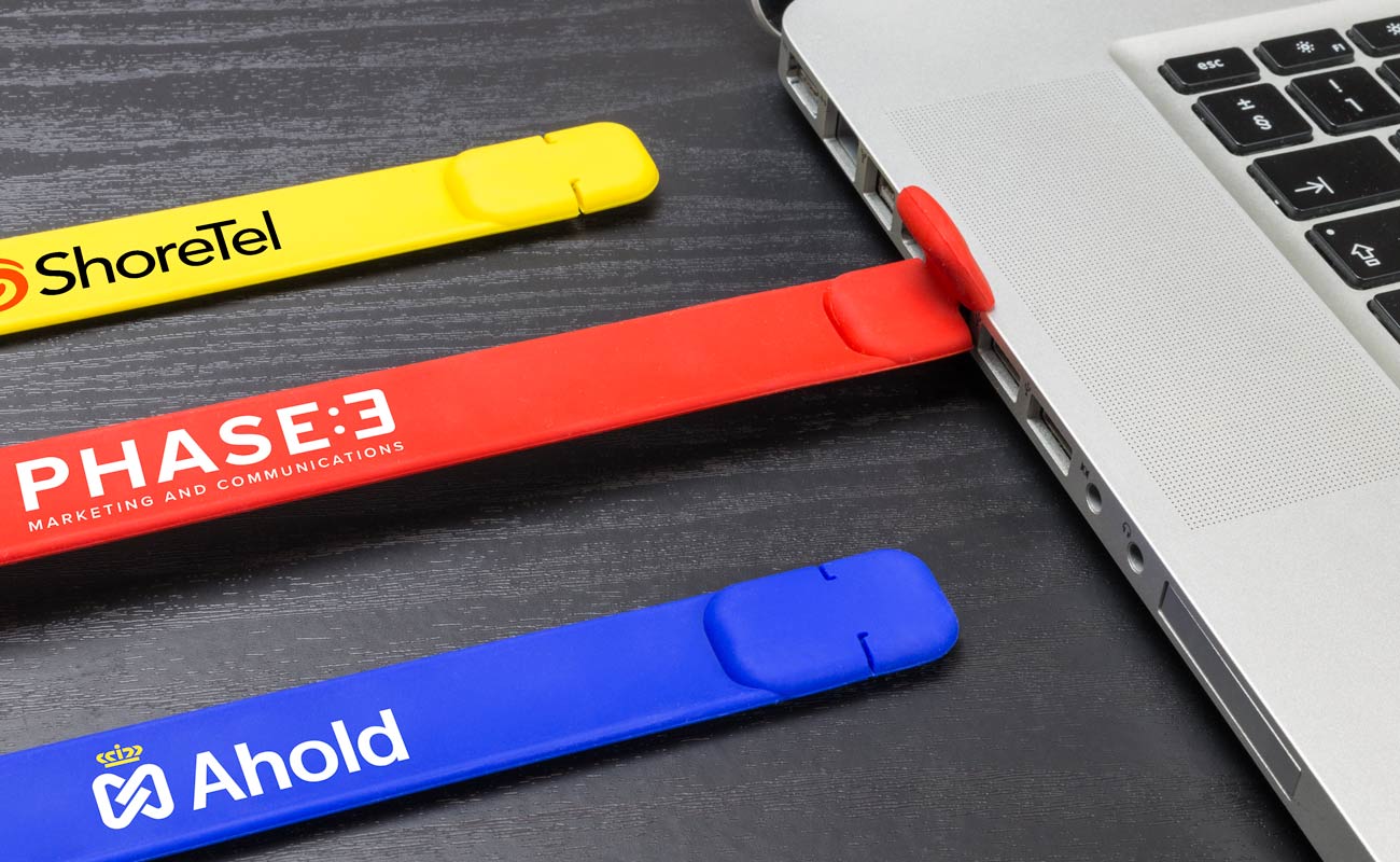 Slap - Custom USB Wristbands
