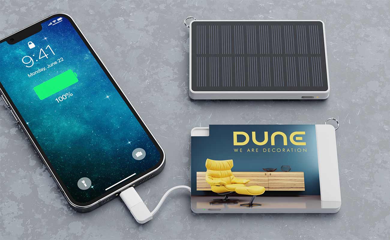 Solar Card - Branded Solar Power Bank