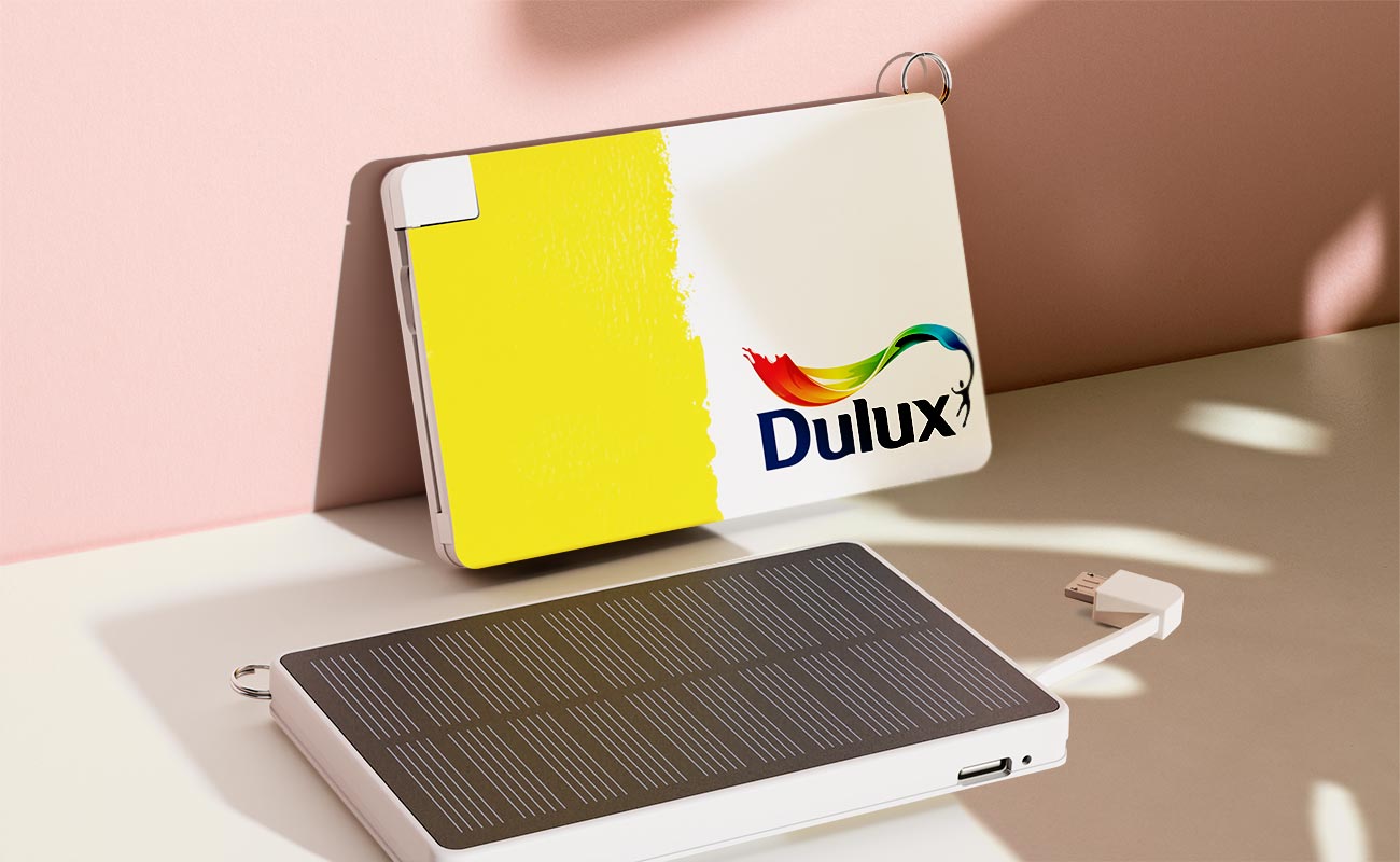 Custom Solarcards Custom Solar Powered Power Bank, Solar Card