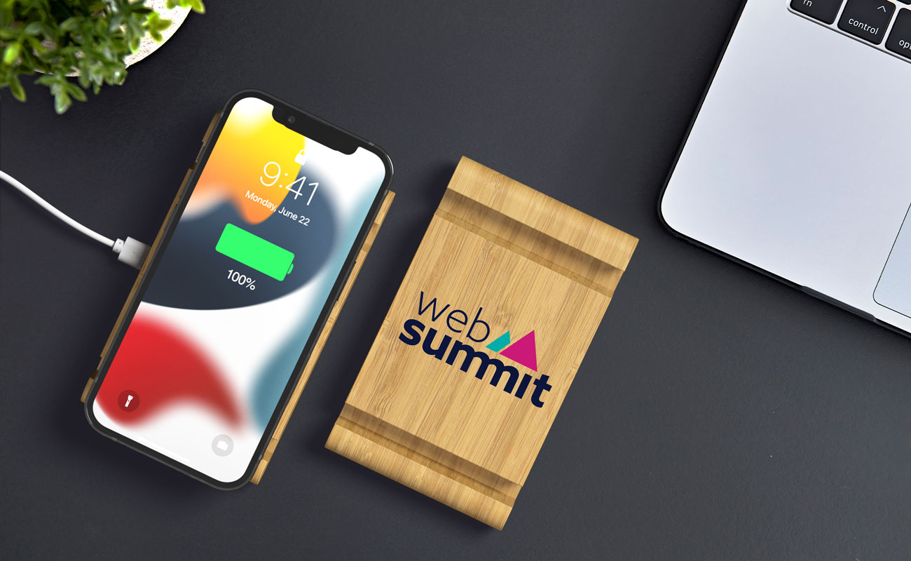 Terra - Custom Branded Chargers with Logo gallery thumbnail