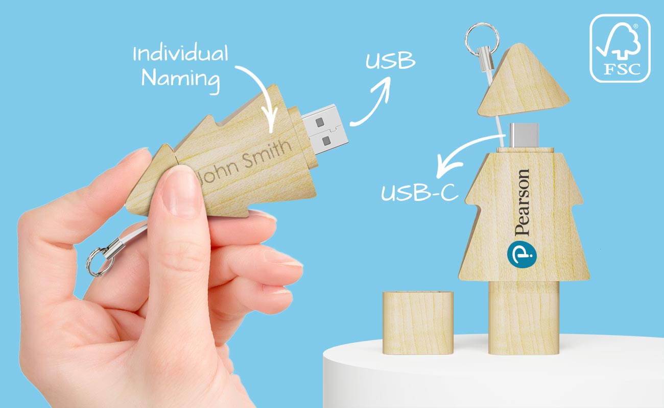 Tree Duo - Promotional USB Drives