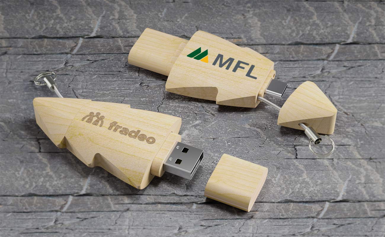 Tree Duo - Promotional USBs gallery thumbnail