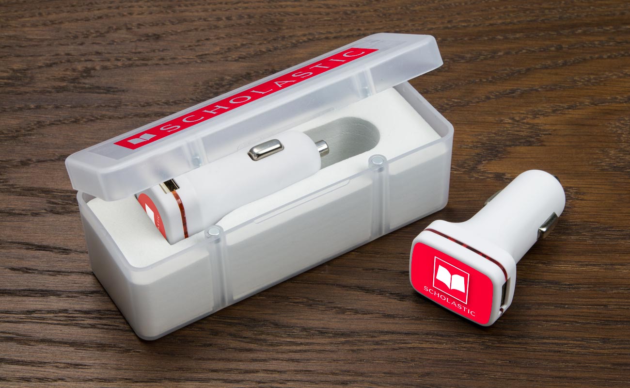 Vista - Logo USB Car Charger gallery thumbnail